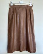 bruine rok van leer van Etienne Aigner, Kleding | Dames, Maat 38/40 (M), Bruin, Ophalen of Verzenden, Etienne Aigner