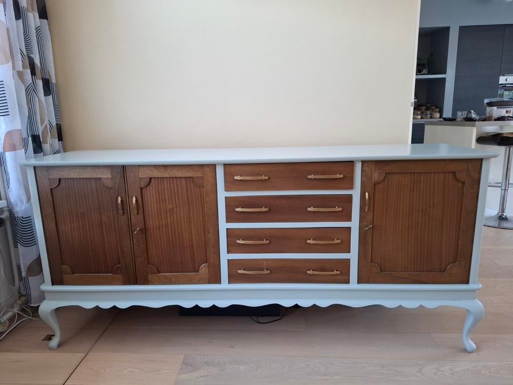 Queen Ann dressoir, Huis en Inrichting, Kasten | Dressoirs, Ophalen, Gebruikt, 25 tot 50 cm, 150 tot 200 cm