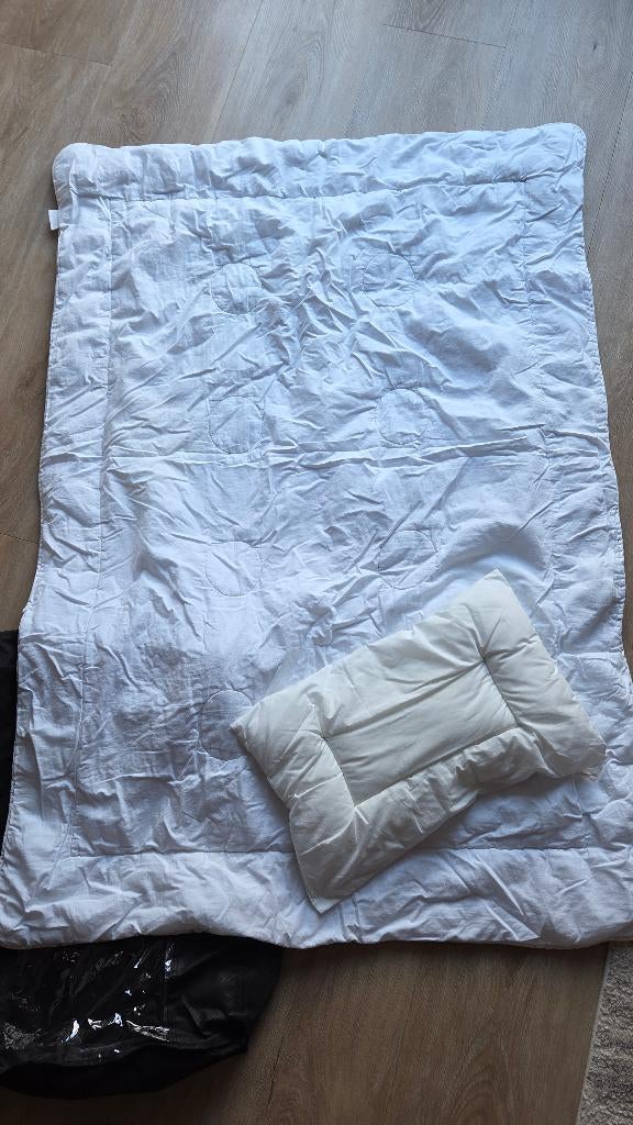 Peuter dekbed met kussen, Ophalen, Jongetje of Meisje, Wit, Deken of Dekbed