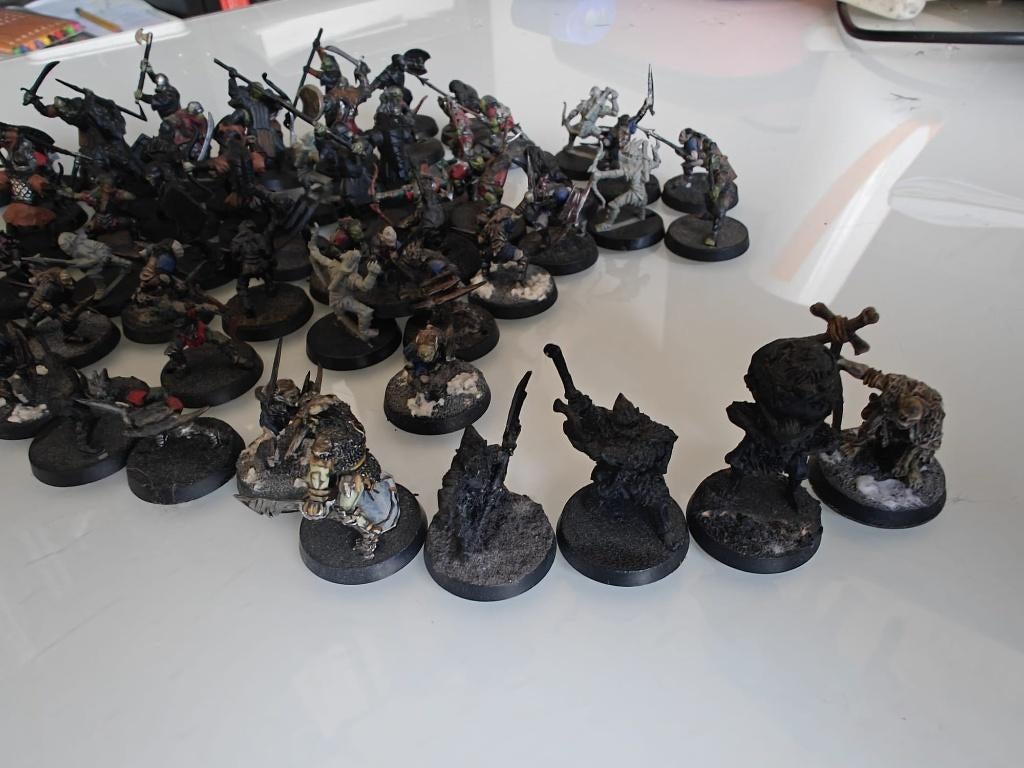 Orks en Goblins van Games workshop lord of the rings, Hobby en Vrije tijd, Wargaming, Ophalen of Verzenden, Gebruikt, Lord of the Rings