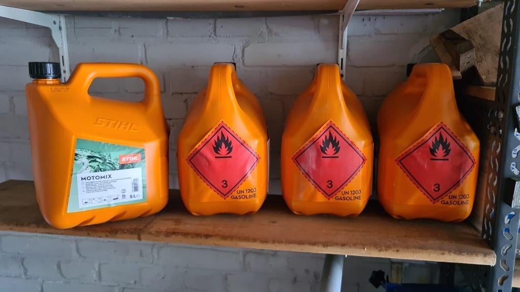 4 x 5 liter Stihl Motomix (2 takt), Ophalen, Nieuw