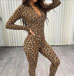 Panterlook catsuit maat m, Verzenden, Nieuw
