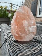 Zoutsteen lamp met snoer, Huis en Inrichting, Ophalen of Verzenden, Gebruikt, Overige materialen, Minder dan 50 cm