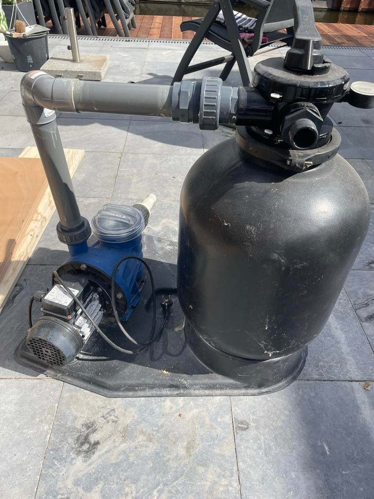 Zwembadpomp zandfilter, Tuin en Terras, Zwembad-toebehoren, Ophalen, Gebruikt, Zwembadpomp