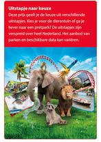 Postcodeloterij uitstapje naar keuze 4 personen, Tickets en Kaartjes, Drie personen of meer, Ticket of Toegangskaart