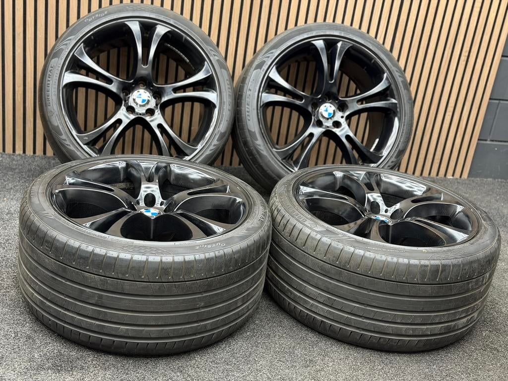 Originele 21 inch BMW X5 E70 X6 E71 Style 275 5x120 Breedset, Ophalen, 285 mm, ., Banden en Velgen