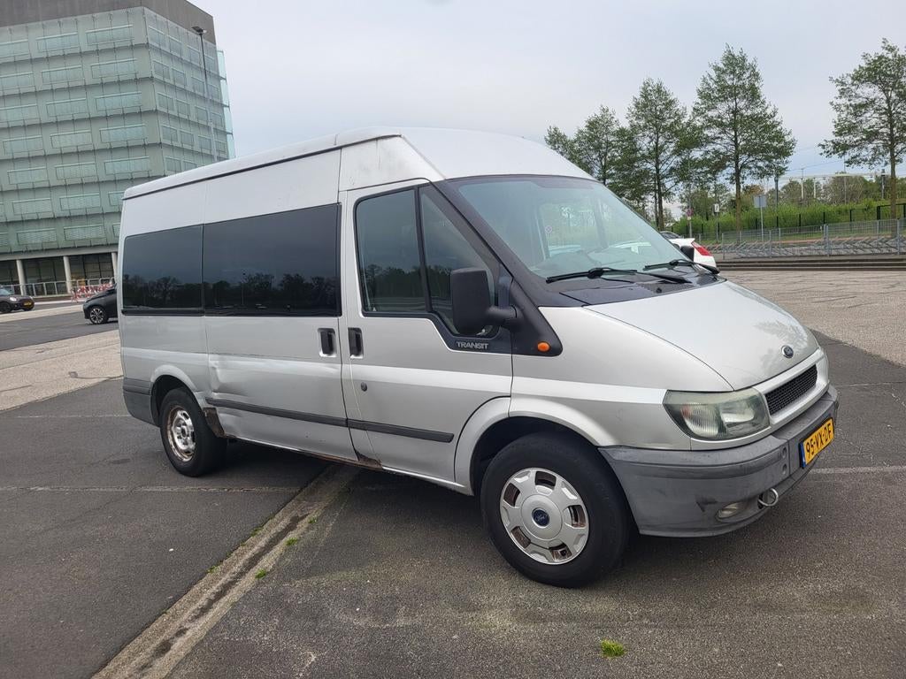 Ford Transit 2.4 300M DC 90 MR 4.63 2001 Wit, Achterwielaandrijving, 4 cilinders, 2080 kg, Origineel Nederlands