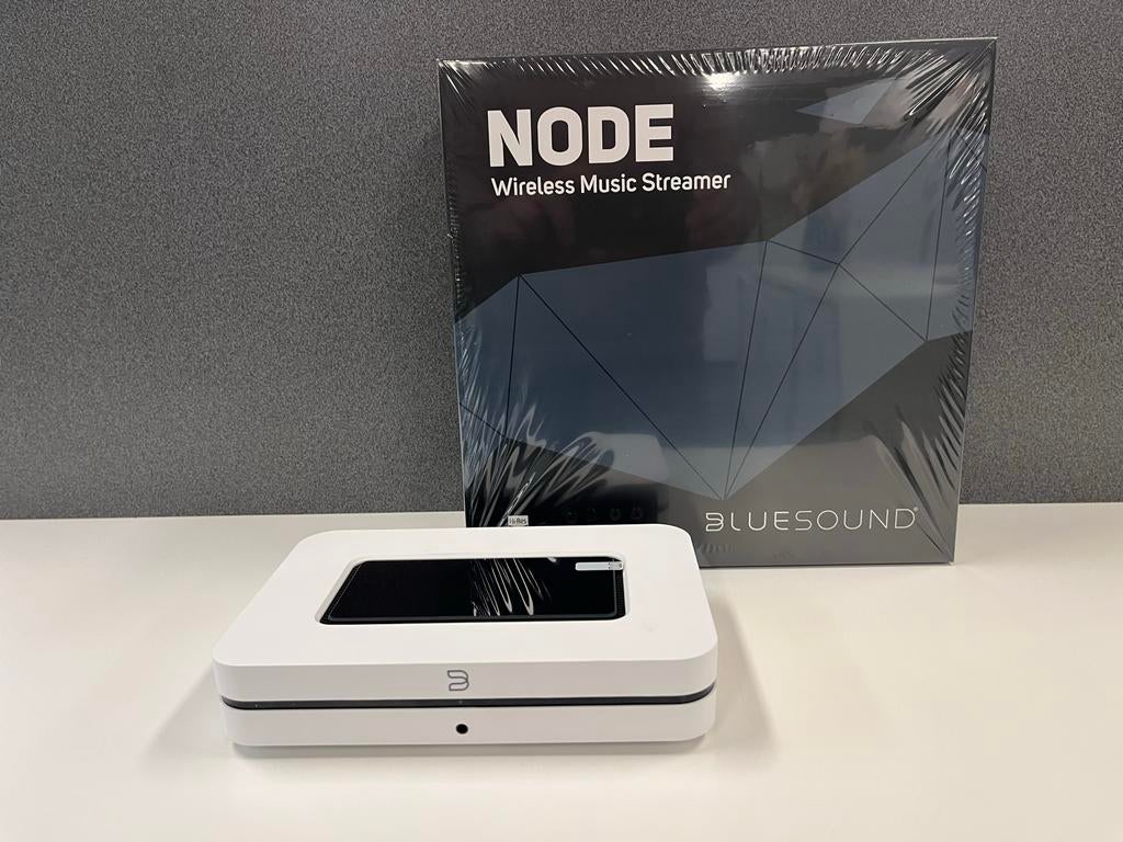 Nieuw in doos, Bluesound NODE Wireless Music Streamer, Audio, Tv en Foto, Mediaspelers, Ophalen of Verzenden, Nieuw, HDMI, Zonder harde schijf