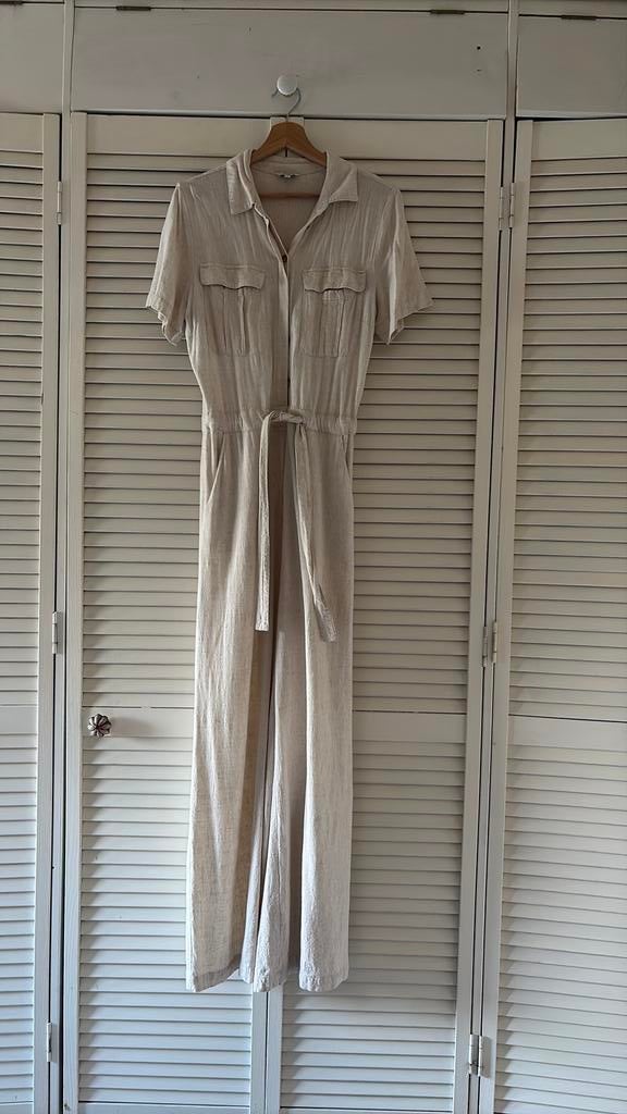 MBYM linnen jumpsuit maat s, Kleding | Dames, Jumpsuits, Ophalen of Verzenden, Zo goed als nieuw, Maat 38/40 (M)