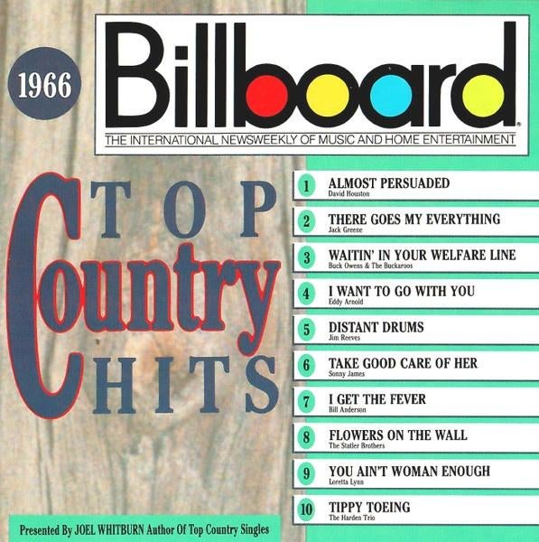 Billboard Top Country Hits – 1966 (CD) Nieuw, Cd's en Dvd's, Cd's | Verzamelalbums, Nieuw in verpakking, Country en Western, Ophalen of Verzenden