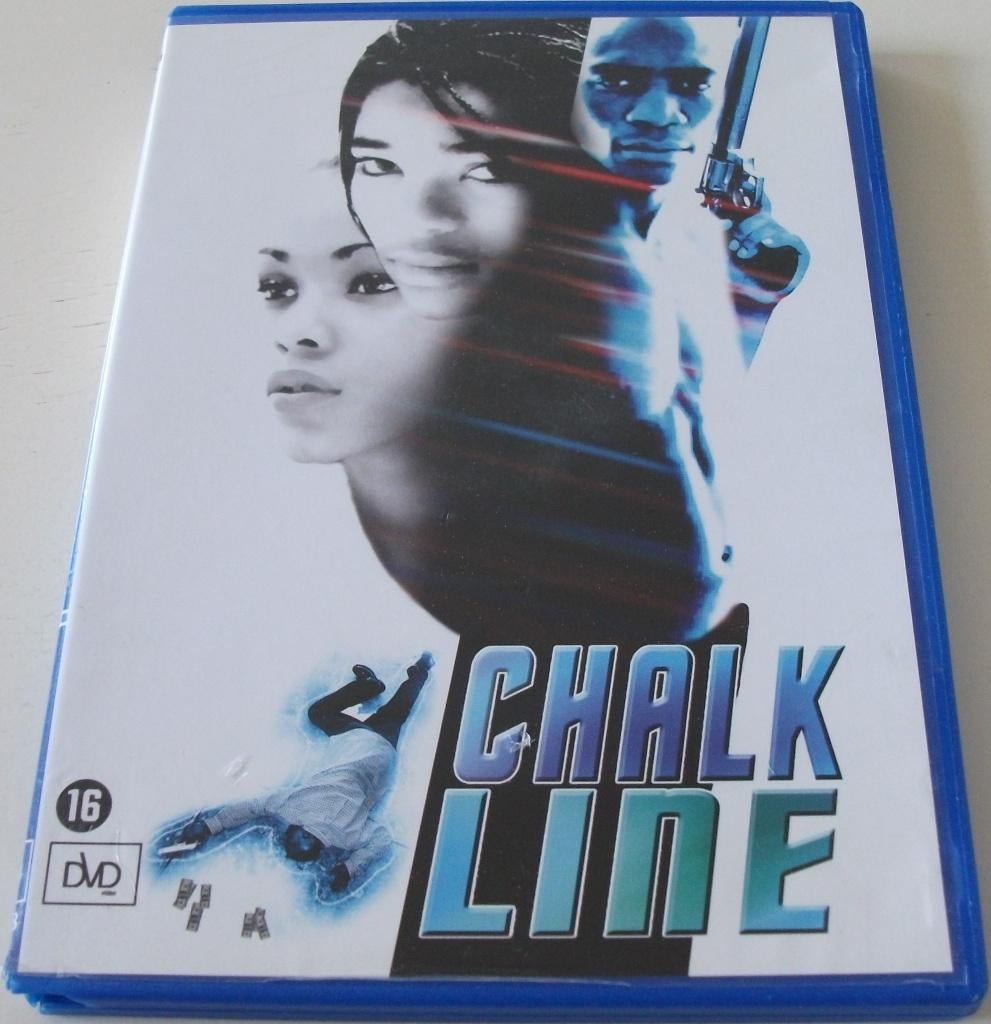Dvd *** CHALK LINE *** "The one line you can't cross", Cd's en Dvd's, Vanaf 16 jaar, Ophalen of Verzenden, Zo goed als nieuw, Actiethriller