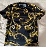 Versace Jeans Couture T-shirt met Barokprint- maat S, Ophalen of Verzenden, Gedragen, Maat 46 (S) of kleiner, Zwart