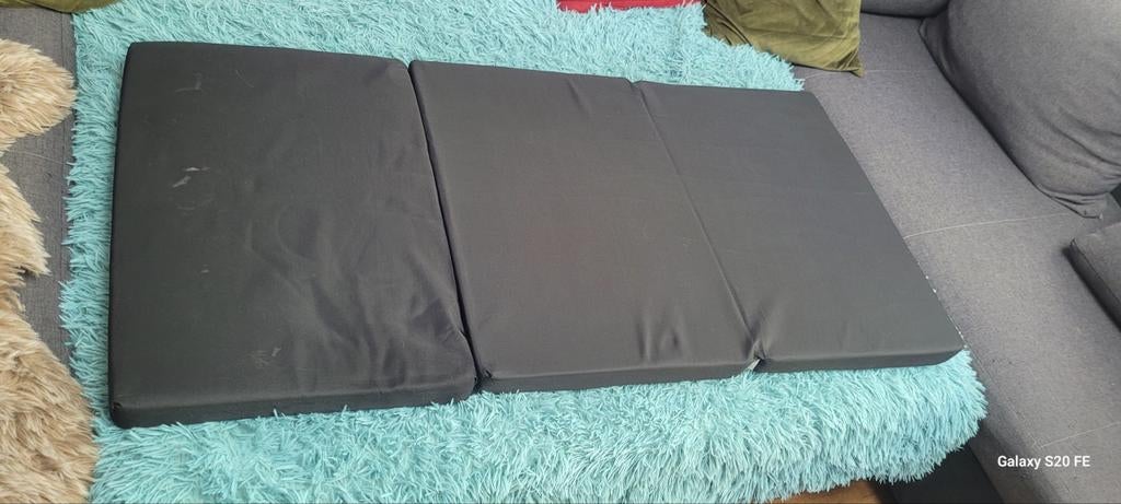 Opvouwbaar babybed matras - ideaal voor ledikant/reisbed, Kinderen en Baby's, Babywiegjes en Ledikanten, Zo goed als nieuw, Ledikant