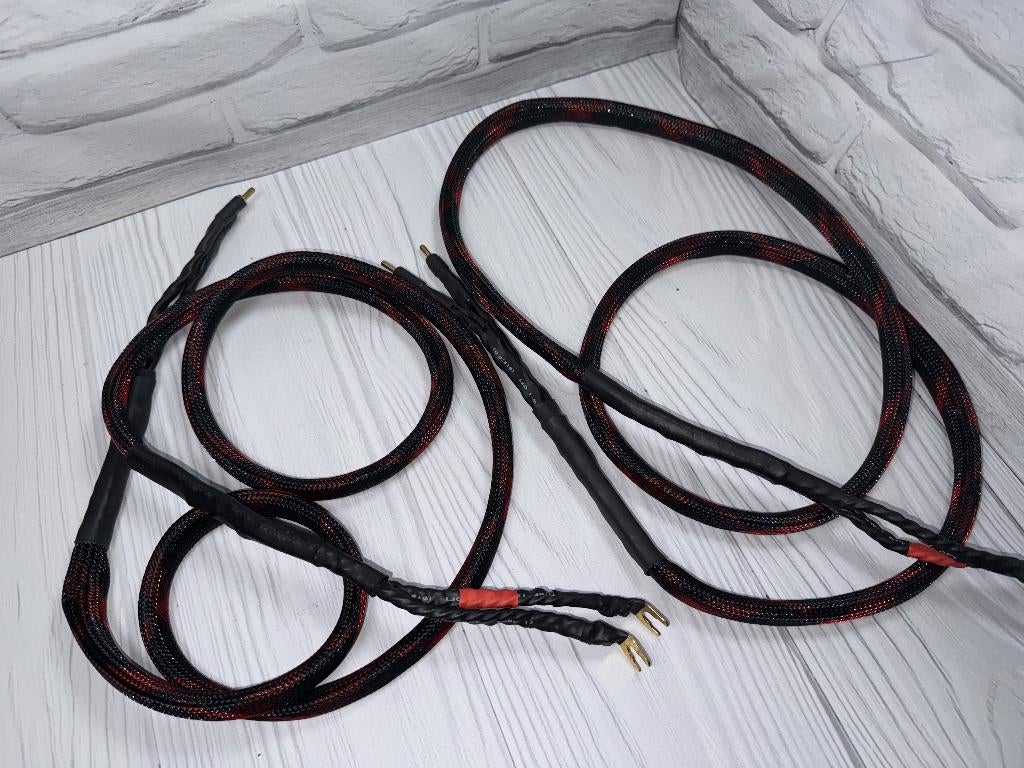 Litzendrat acoustic cable for speakers, Verzenden, Zo goed als nieuw, Minder dan 2 meter, Interlink-kabel