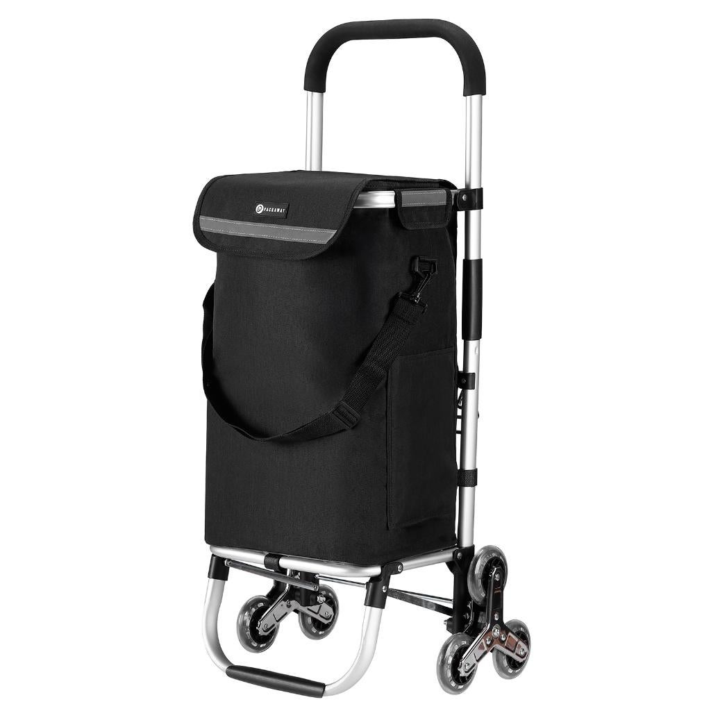 Packaway 40L Boodschappentrolley met Trapwielen - Nieuw, 50 tot 60 cm, Hard kunststof, Zo goed als nieuw, 35 tot 45 cm