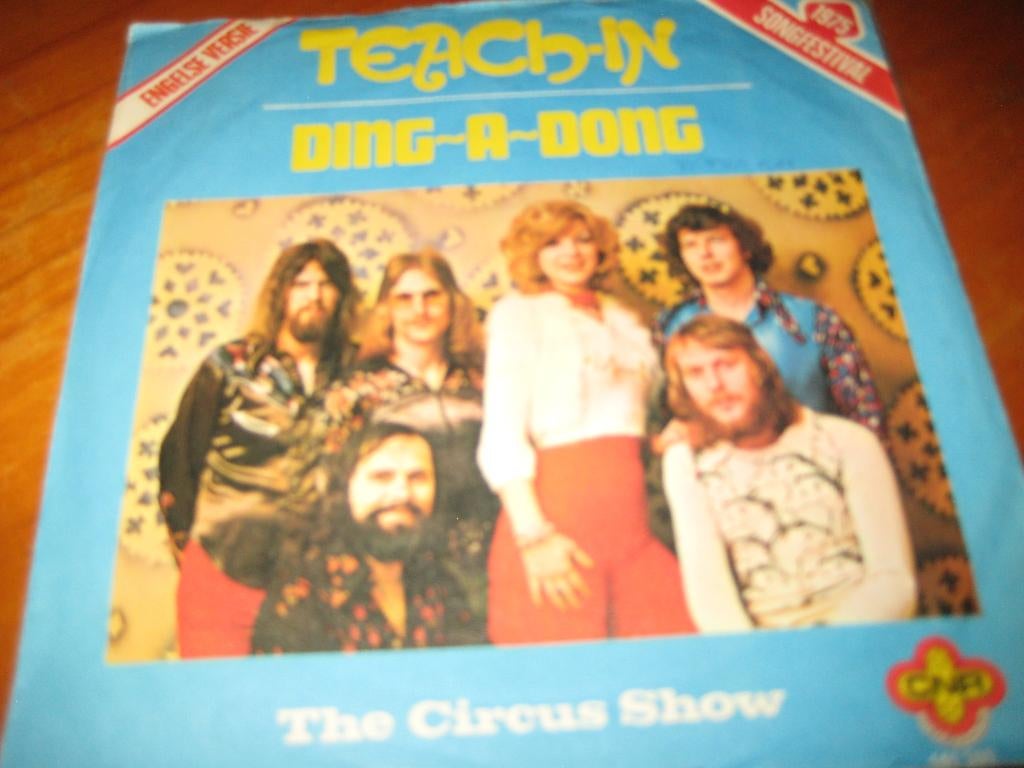 Teach-In: Ding-a-Dong (engels), Ophalen of Verzenden, Zo goed als nieuw, Single