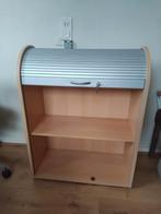 Roldeurkast met slot, Huis en Inrichting, Ophalen, Gebruikt, Overige houtsoorten, 100 tot 150 cm