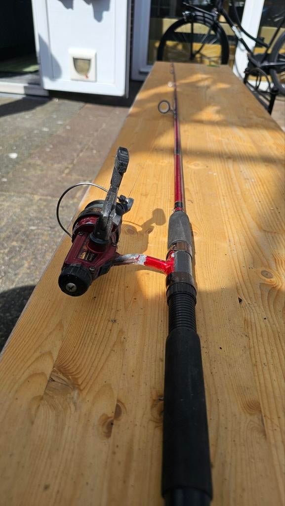 Daiwa AR1300 Werphengel met Molen - Gebruikt, Ophalen, Gebruikt, Werphengel