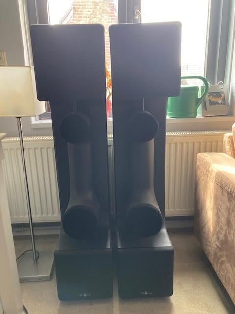 Floating Synthese 2 MKIV, Gebruikt, 120 watt of meer, Front, Rear of Stereo speakers, Ophalen