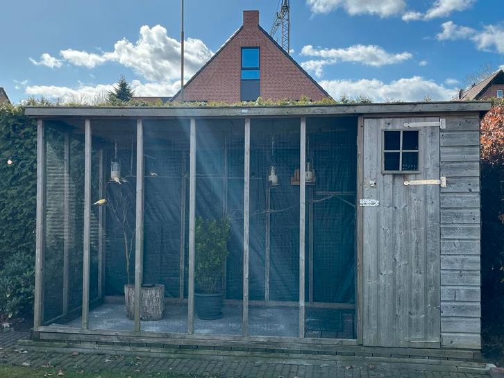 Volière en/of ren, Dieren en Toebehoren, Vogels | Toebehoren, Overige typen, Ophalen