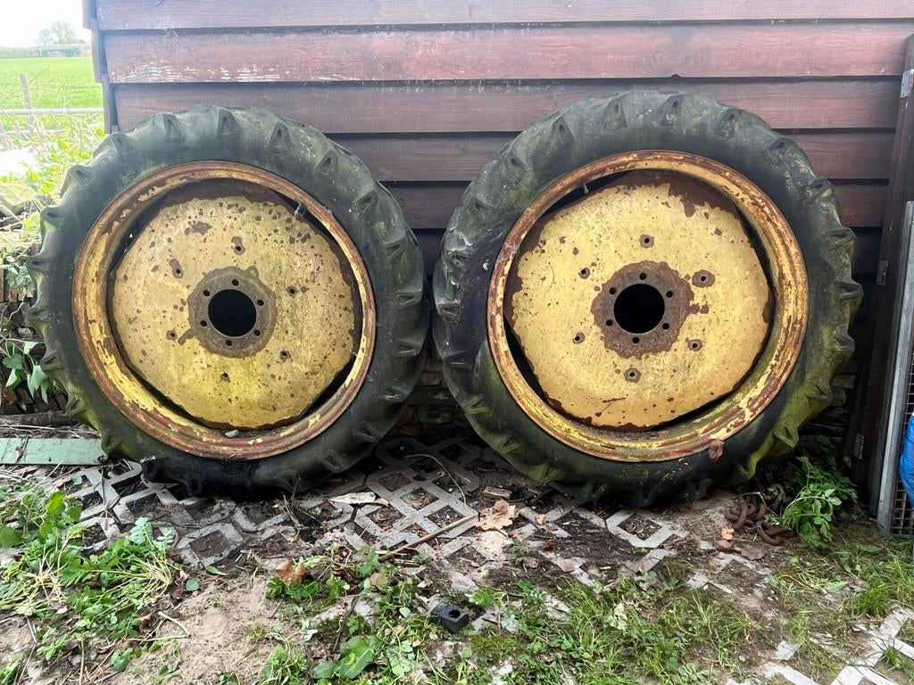 John Deere Tractorbanden met velg, 90 cm diameter, Ophalen, Gebruikt