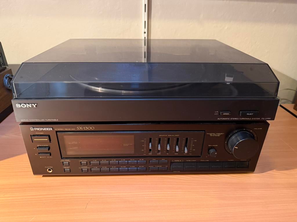 Sony ps-lx150 / pioneer sx-1300, Audio, Tv en Foto, Platenspelers, Ophalen, Gebruikt, Pioneer