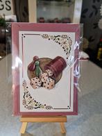 Kaartje hobbydots dobbelstenen en pionnen, Ophalen of Verzenden, Nieuw, Overige thema's