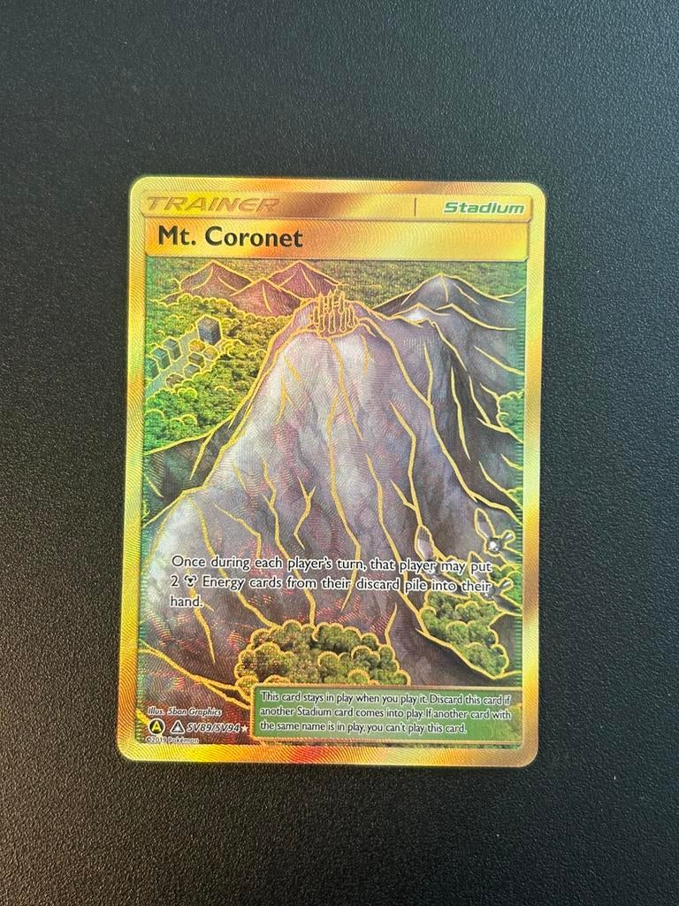Pokemonkaart mt. coronet sv89/sv94, Ophalen of Verzenden, Zo goed als nieuw