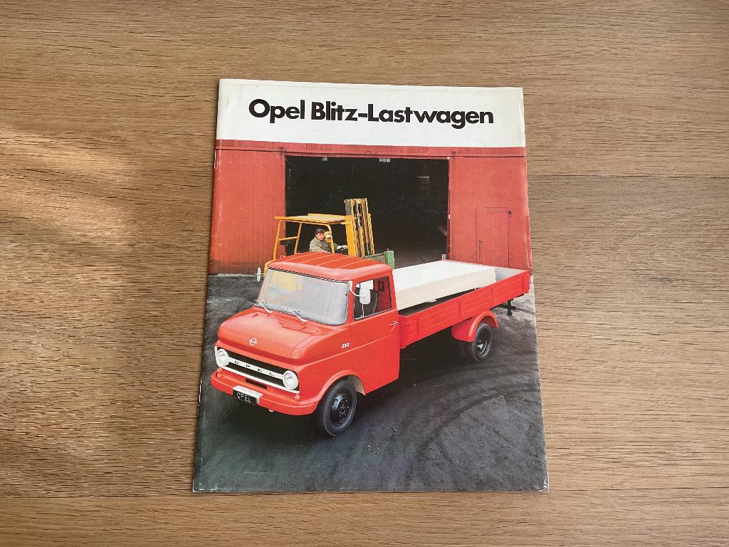 Opel Blitz Lastwagen 05 1973, Boeken, Ophalen of Verzenden, Zo goed als nieuw, Opel