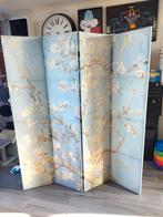 Kamerscherm met Van Gogh 'Amandelbloesem' print, Ophalen, Gebruikt