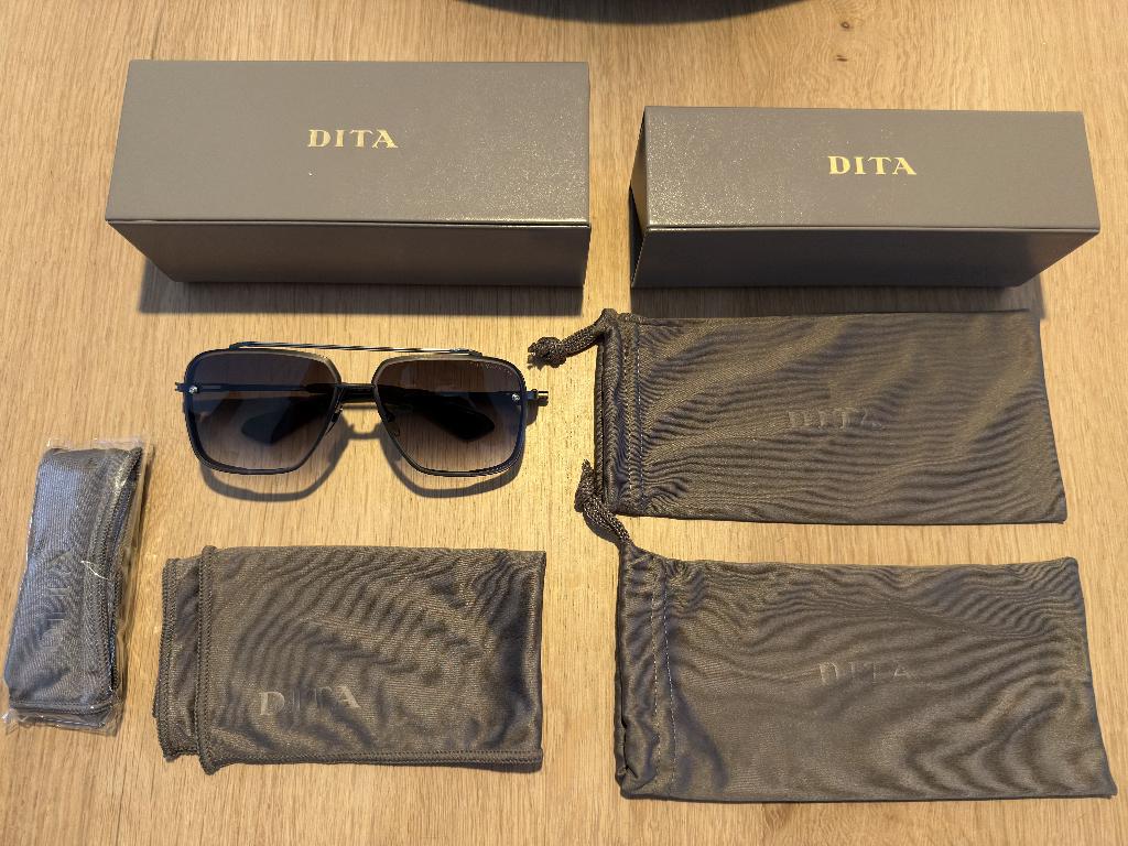 Dita MACH SIX DTS121 Black Iron (origineel), Overige merken, Zonnebril, Zwart, Ophalen of Verzenden