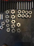 Haltersluiters voor 25mm stang, Ophalen, Zo goed als nieuw, Armen, Dumbbell