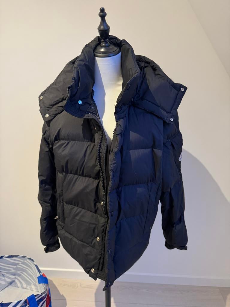 Moncler jas heren, Ophalen of Verzenden, Gedragen, Overige maten, Zwart