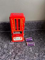 Peter Pan Automatic Chocolate Blikken Automaat - spaarpot., Ophalen of Verzenden, Gebruikt, Metaal of Blik, Overige thema's