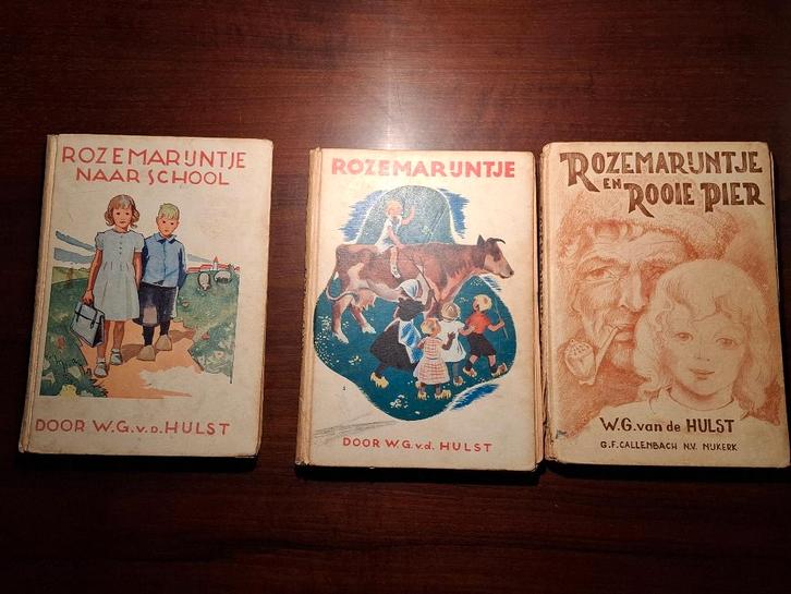WG van de Hulst - Drie keer Rozemarijntje, Boeken, Kinderboeken | Jeugd | onder 10 jaar, Gelezen, Fictie algemeen, Ophalen of Verzenden