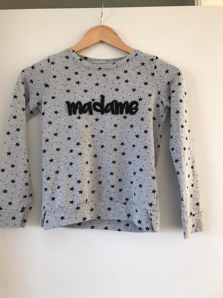 Sweater stars 134/140, Meisje, Trui of Vest, Ophalen of Verzenden, Zo goed als nieuw