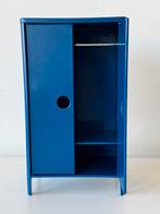 Ikea blauwe garderobekast BUSUNGE poppenhuis, Ophalen of Verzenden, Zo goed als nieuw, Poppenhuis