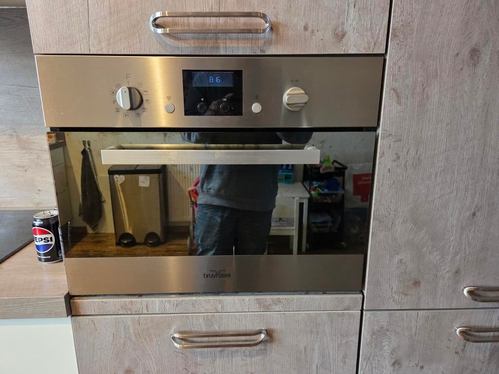 Bruynzeel Inbouw Combimagnetron, Witgoed en Apparatuur, Ophalen, Combimagnetron, Hete lucht, Zo goed als nieuw