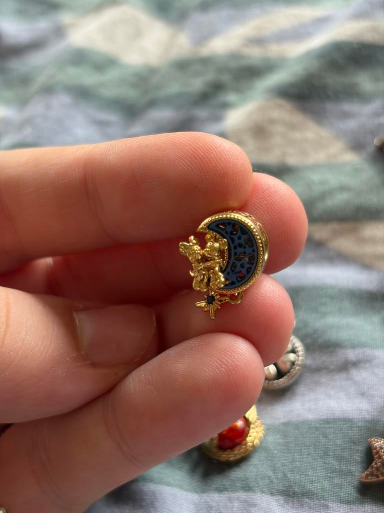 Pandora Mickey en Minnie bedel, Gebruikt, Pandora, Ophalen of Verzenden, 1 bedel