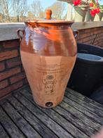 Grote Aardewerk Pot voor olijfolie Kreta., Ophalen, Gebruikt, Overige kleuren, Minder dan 50 cm