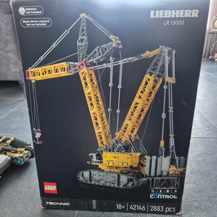 Lego Technic Liebherr LR 13000 Kraan - Nieuwstaat, Hobby en Vrije tijd, Modelbouw | Overige, Zo goed als nieuw, Groter dan 1:32