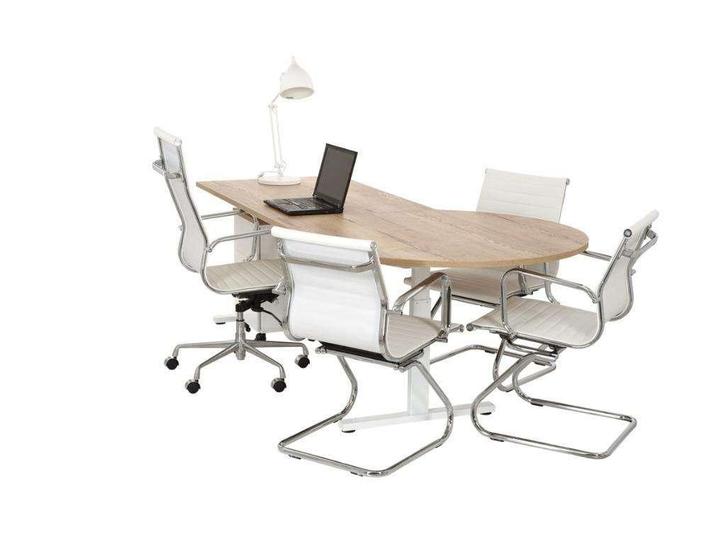 Directie bureau | Manager bureau | Bureau met vergaderstuk, Huis en Inrichting, Bureaus, Nieuw, In hoogte verstelbaar, Ophalen of Verzenden