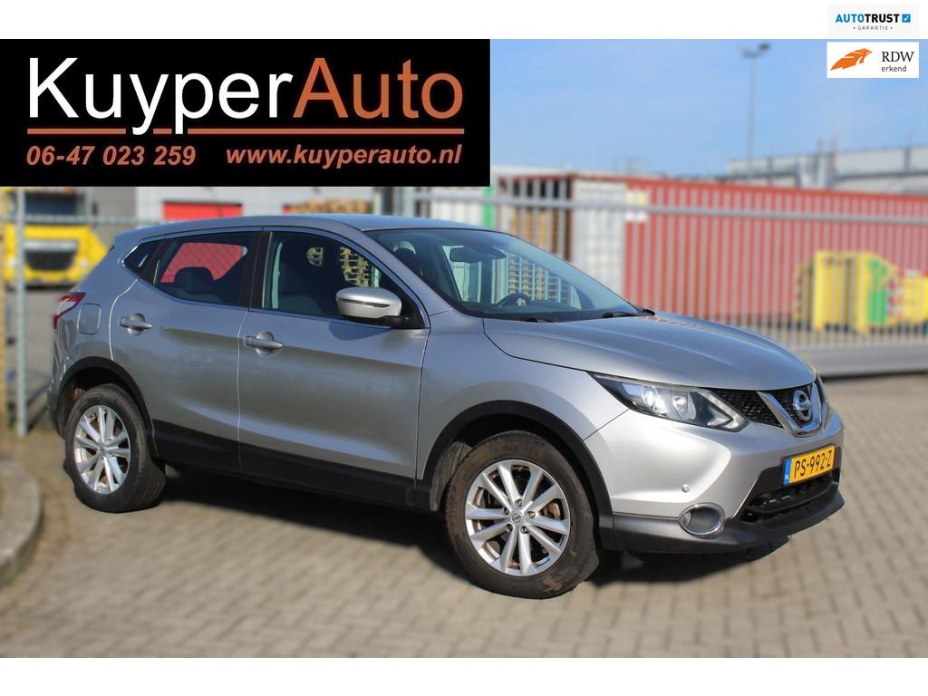 Nissan Qashqai 1.2 Connect Edition automaat camera navi deal, Auto's, Nissan, Euro 5, Gebruikt, 680 kg, 4 cilinders
