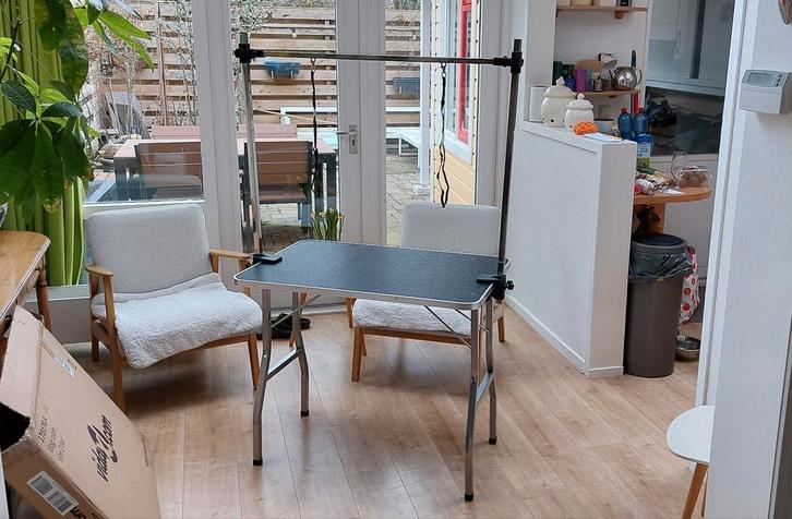 Mooie stevige trimtafel, Dieren en Toebehoren, Honden-accessoires, Ophalen of Verzenden