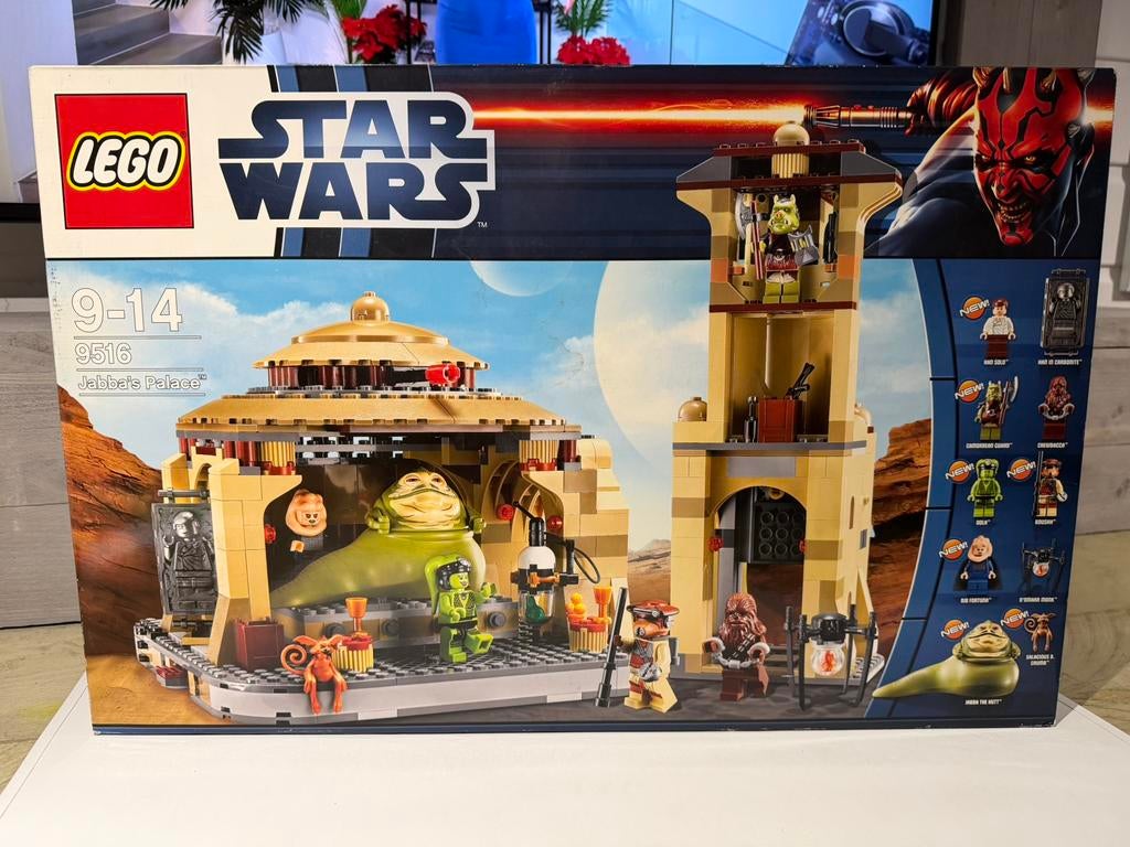 LEGO Star Wars Jabba's Palace - 9516 ✅, Kinderen en Baby's, Speelgoed | Duplo en Lego, Ophalen of Verzenden, Zo goed als nieuw