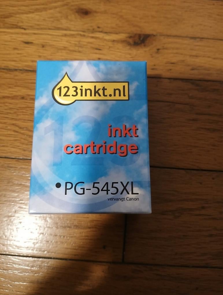 123inkt PG-545XL Inktcartridge - Vervangt Canon, Computers en Software, Printerbenodigdheden, Nieuw, Cartridge, Ophalen of Verzenden