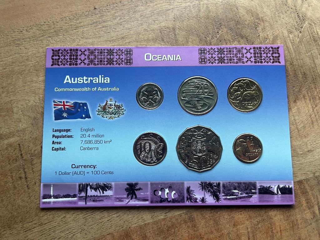 Munten set Australië, Postzegels en Munten, Munten | Oceanië, Ophalen of Verzenden