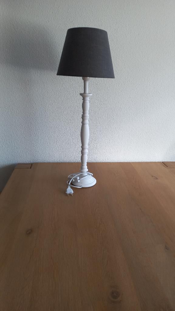 tafelschemerlamp, Huis en Inrichting, Ophalen, 50 tot 75 cm, Stof, Landelijk