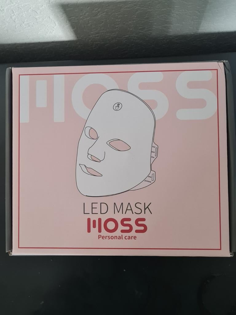 Gezichtsmasker met lichttherapie MOSS, Sieraden, Tassen en Uiterlijk, Uiterlijk | Gezichtsverzorging, Ophalen of Verzenden, Nieuw
