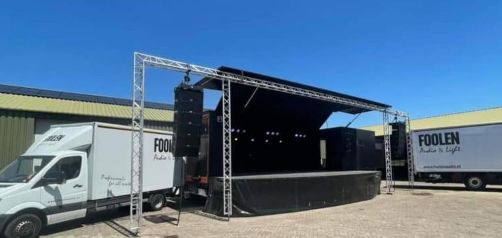 Mobielpodium te huur, Ophalen of Verzenden, Overige